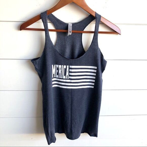 Next Level Apparel Tops - NEXT LEVEL Merica Tank Top Size XS